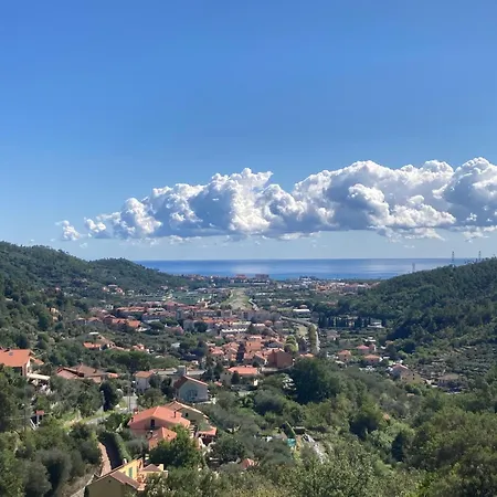بيت ضيافة Cascina Elide - Vista Mare In Campagna Quiliano