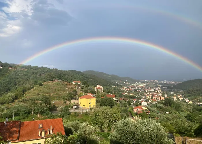 بيت ضيافة Cascina Elide - Vista Mare In Campagna Quiliano